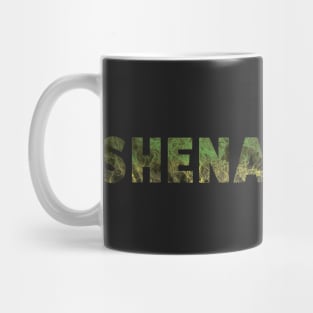 Marble Shenanigans Green Yellow Mug